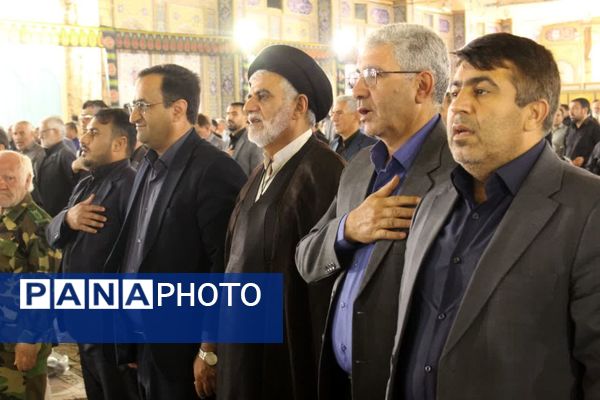 مراسم بزرگداشت شهدای اقتدار در مصلای امام خمینی(ره) یاسوج 