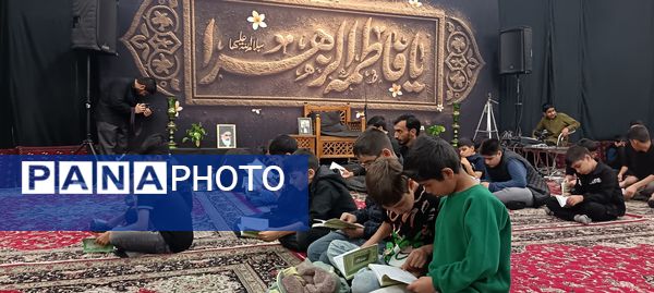 مراسم سینه زنی و دهه دوم فاطمیه در حسینیه شیرزاد نیشابور 