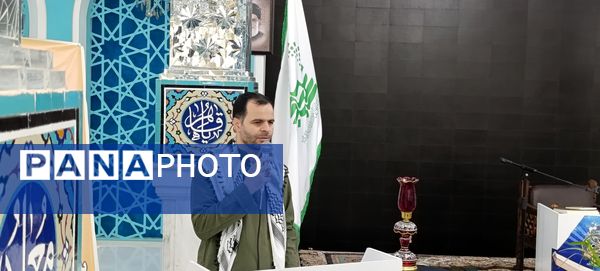 بدرقه دانش‌آموزان اعزامی به پیاده‌روی اربعین 