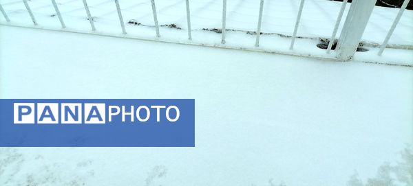 دومین بارش برف پاییزی در شهرزیبای بار نیشابور