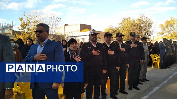 مراسم تشیع پیکر شهید گمنام در شهرستان خلیل آباد 