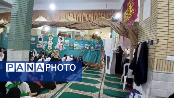 دختران باخرزی در خلوت اعتکاف با خدا