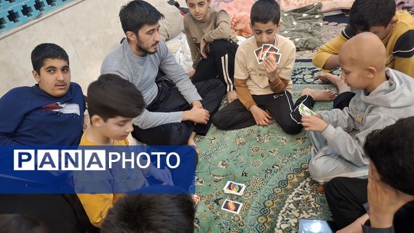 اعتکاف دانش‌‌آموزی شهرستان میناب 