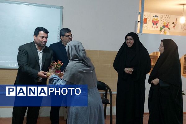 افتتاحیه طرح گلستان زندگی  دبیرستان شهدای هسته‌ای قرچک 