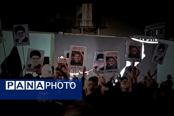 "عهد خون"، تجمع بزرگ مردمی و هیئت‌های مذهبی باقرشهر و کهریزک در حمایت از ولی امر مسلمین جهان 
