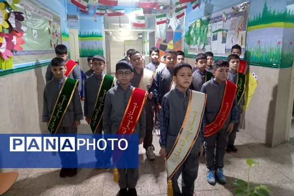  مراسم ولادت امیرالمومنین در دبستان هدایت ۲ شهرری