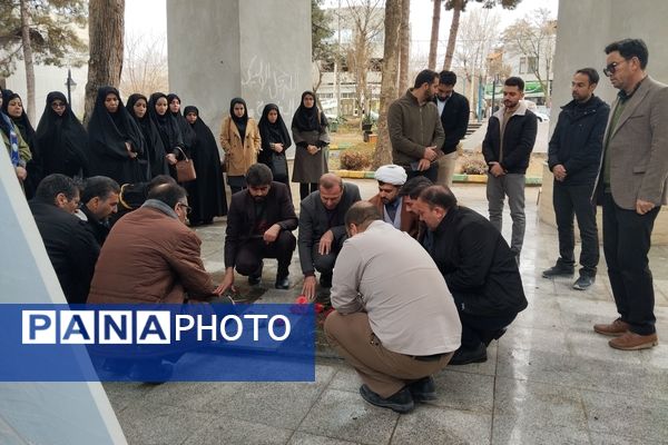 دیدار مدیر آموزش و پرورش آشخانه با امام جمعه این شهر