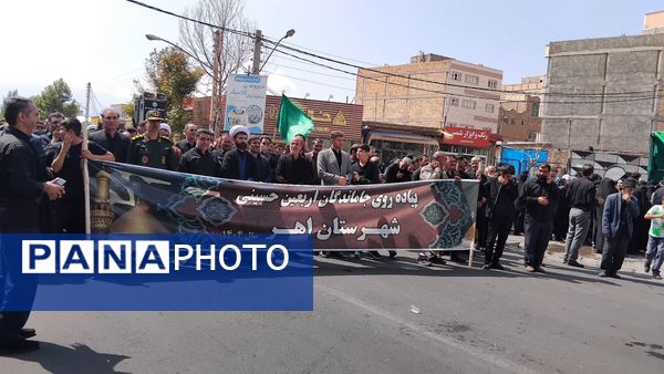پیاده‌روی جاماندگان اربعین حسینی در اهر