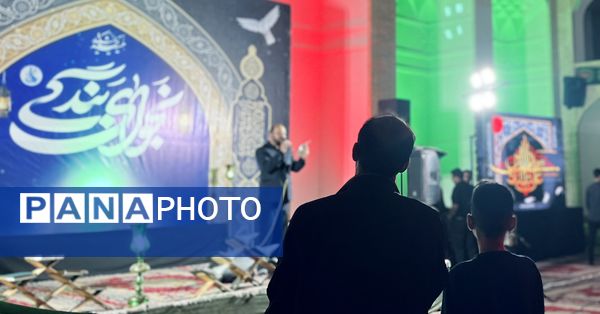 مراسم احیا شب بیست و یکم در حسینیه سفید اشکذر 
