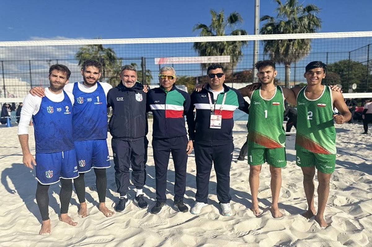 گردو خاک ساحلی‌بازان ایران در سواحل توکیو/ صعودِ به مرحله حذفی بدون باخت 