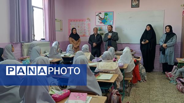 بازدید شورای اجتماعی محله لشکر از دبستان پنجم مهر