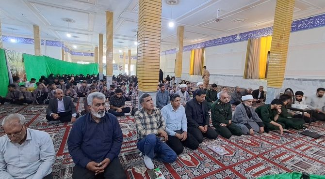 برگزاری یادواره شهدا در شهرستان سیروان 