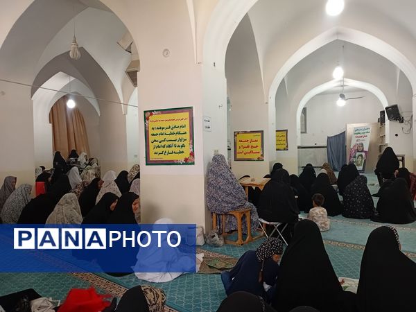 نماز جمعه در مسجد جامع شهرستان خلیل‌آباد