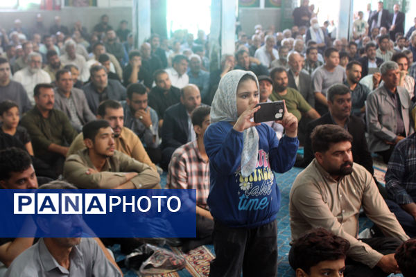 حضور نوجوانان در سی و پنجمین یادواره شهدای روستای فردوی قم