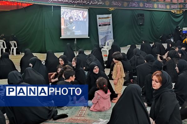 شام غریبان در حسینیه عاشقان ثارالله قائمشهر