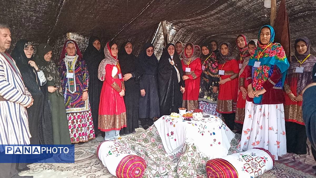 آئین افتتاح بیست و چهارمین اردوی عشایری دانشآموزان دختر سراسر کشور در مشهد