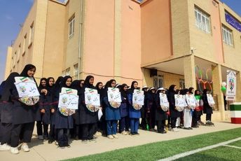 برگزاری المپیاد ورزشی درون‌مدرسه‌ای در دبیرستان دخترانه شهید خسروی زارچ