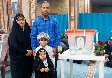 باتوجه به اینکه در گروه گفته شده استان‌ها از ۱۱ شب تا ۷ صبح خبری نباید منتشر کنند.//حضور پر شور مردم تنگستان در درمین مرحله چهاردهمین دوره ی انتخابات ریاست جمهوری