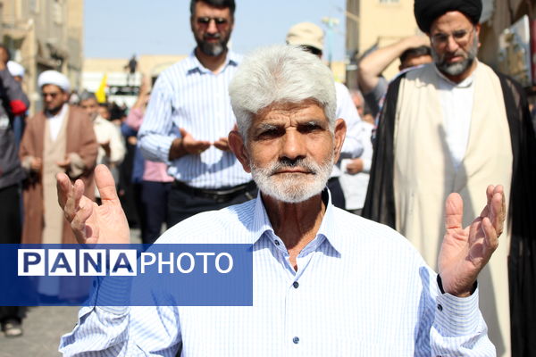 راهپیمایی بشارت نصر یزد