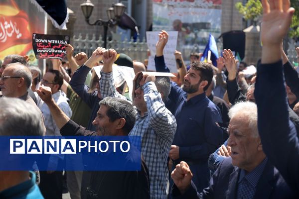راهپیمایی جمعه خشم در تبریز