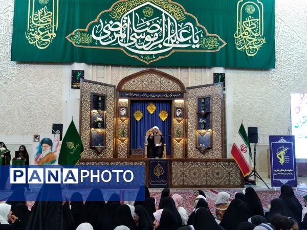 شادپیمایی و تجمع بزرگ دختران فاطمی در سومین حرم اهل بیت(ع)