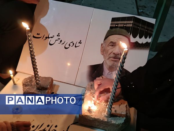 تشییع نمادین حضرت زهرا(س) در دهستان رزق‌آباد