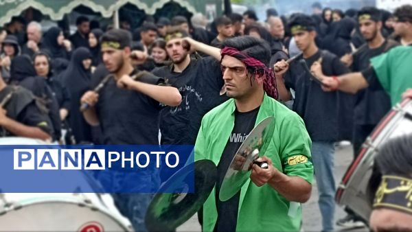 عزاداری تاسوعای حسینی در محمودآباد 