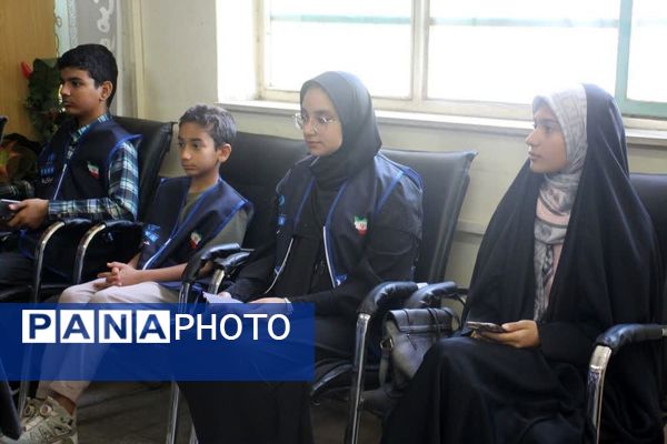 حضور مدیرکل آموزش و پرورش استان سمنان در جمع خبرنگاران پانا شهرستان سمنان
