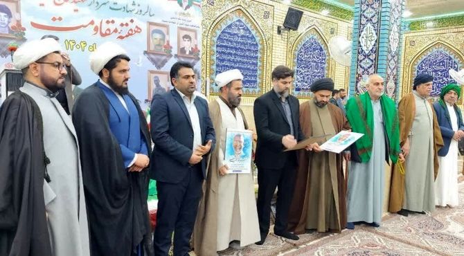 یادواره شهدا در روستای ابودبس برگزار شد