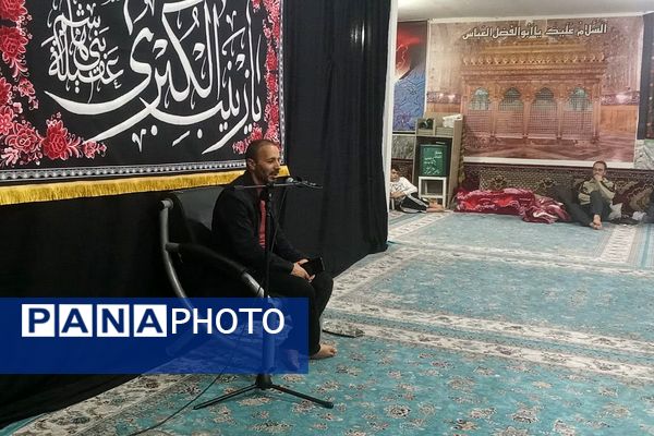 مراسم معنوی اعتکاف در مسجد اعظم حضرت ابوالفضل (ع) بهارستان دو