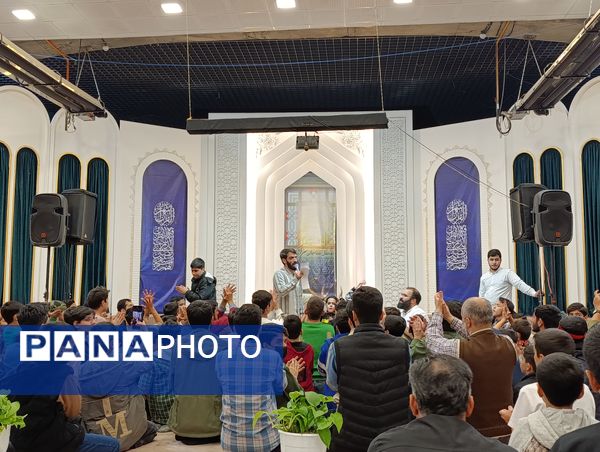 مراسم ولادت امام حسن مجتبی(ع) در میدان شهدای مشهد مقدس