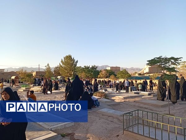زیارت اهل قبور در روز شهادت امام حسن( ع) در کاشمر