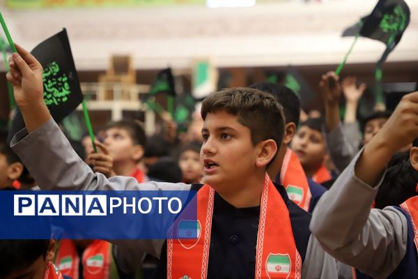 اجتماع باشکوه نوگلان فاطمی با حضور بیش از سه هزار دانش‌آموز گرگانی