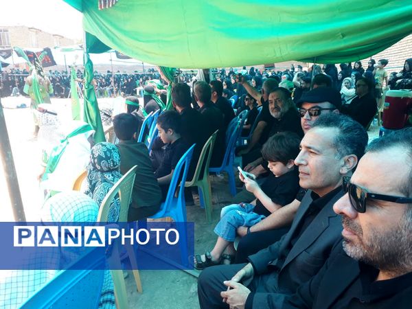 آیین شبیه خوانی عاشورا در روستای مهمانک