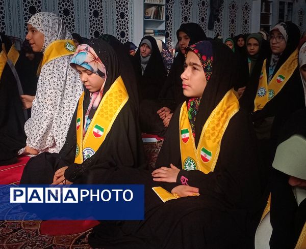 برگزاری اعتکاف دانش‌آموزی در مسجد بقیه الله شهرستان بجنورد 
