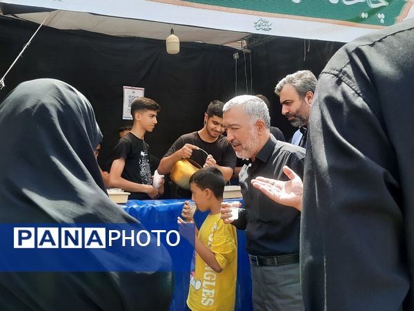 بازدید  رئیس مرکز حراست وزارت آموزش و پرورش از خدمت‌رسانی به زائران در مشهد
