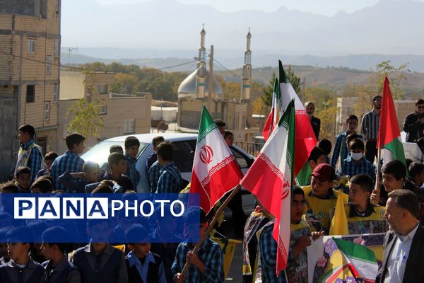 حماسه‌آفرینی دانش‌آموزان شوراب صغیر 