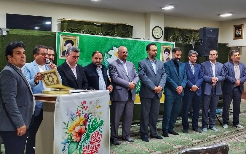 مراسم تجلیل از مقام معلم در شهرستان اشتهارد