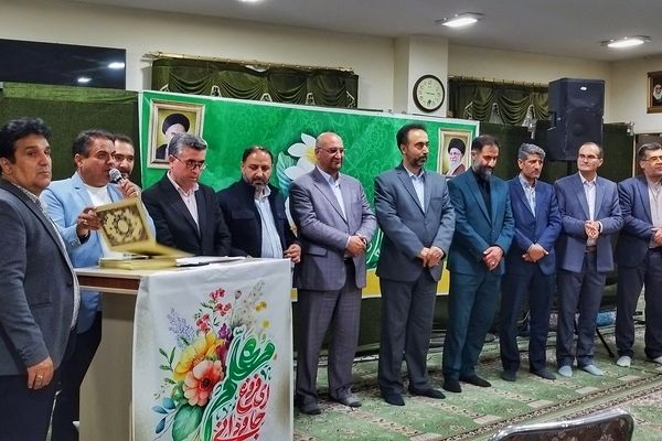 مراسم تجلیل از مقام معلم در شهرستان اشتهارد