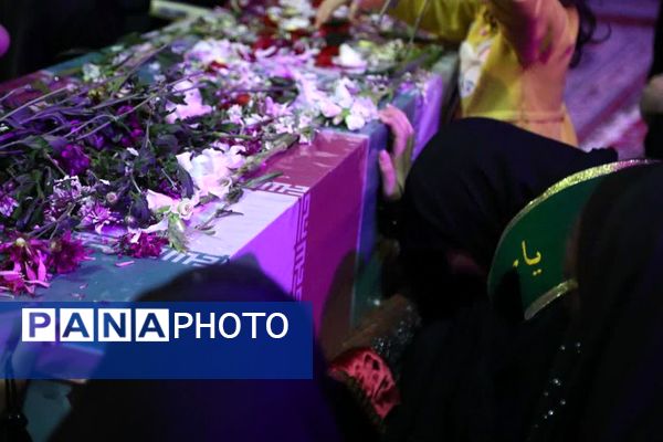 گلزار شهدای گمنام آکنده از عطر حضور شهید گمنام