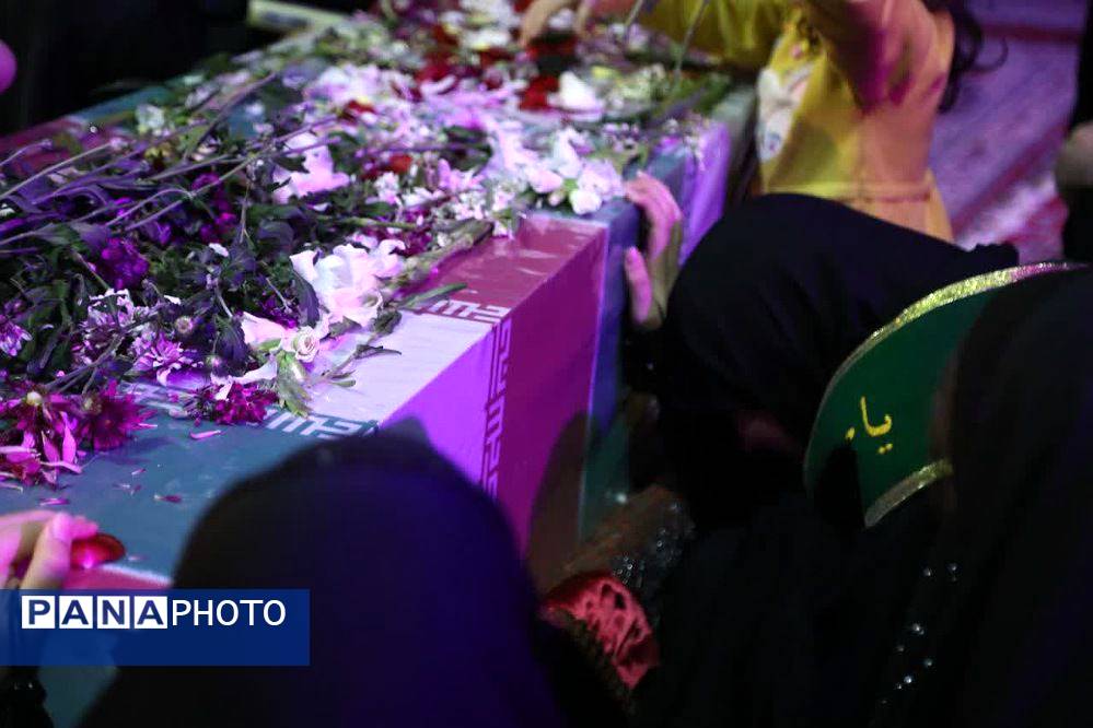 گلزار شهدای گمنام آکنده از عطر حضور شهید گمنام