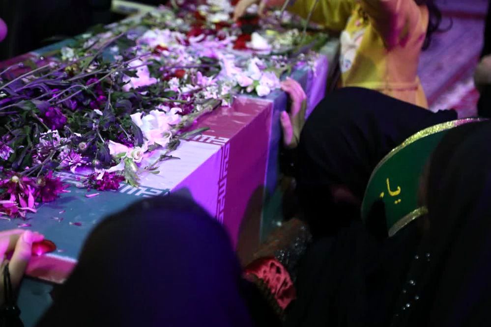 گلزار شهدای گمنام آکنده از عطر حضور شهید گمنام