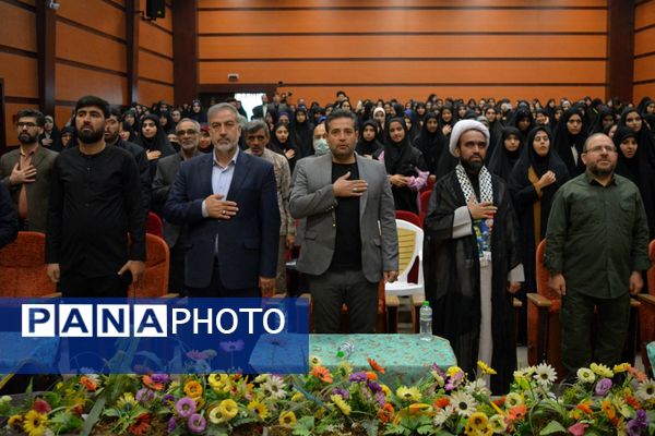 بدرقه دانش‌آموزان بهارستانی به راهیان‌نور