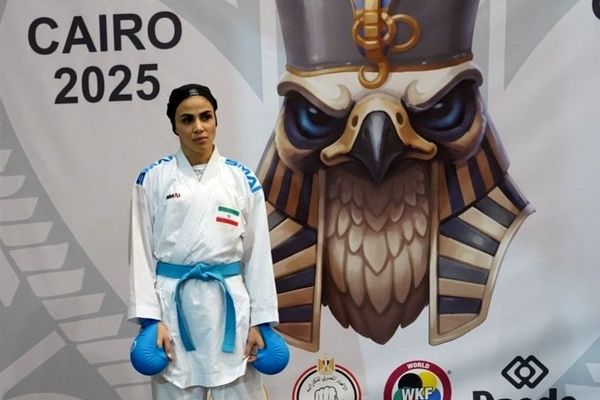 بانوی کاراته‌کای ایران تاریخ ساز شد/ مدال برنز بر گردن بهمنیار 