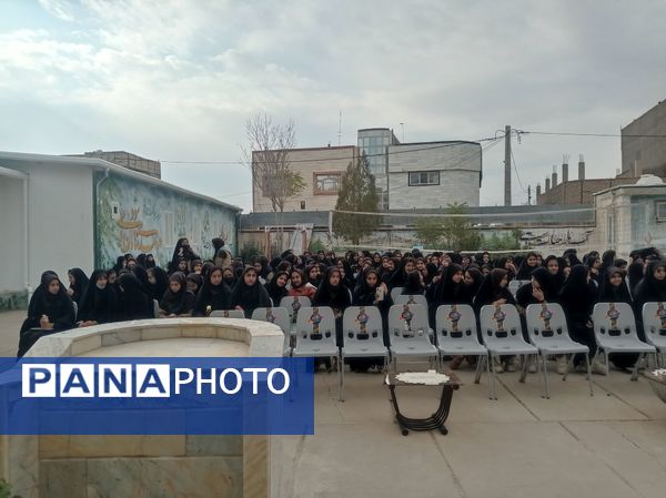  افتتاحیه کتابخانه مدرسه شهید محمدی پور خلیل آباد 