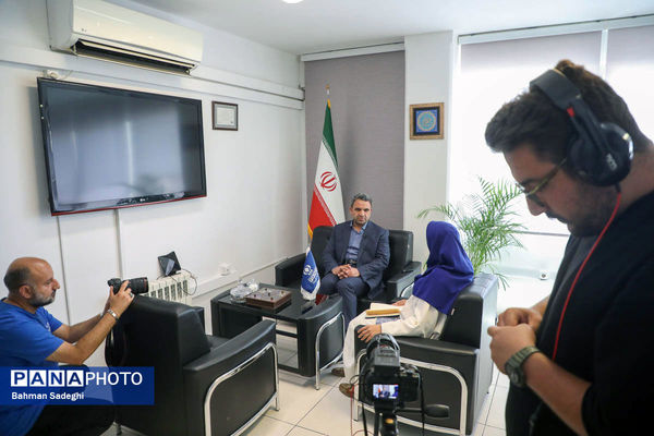 بازدید احمد محمودزاده معاون وزیر آموزش و پرورش از خبرگزاری پانا