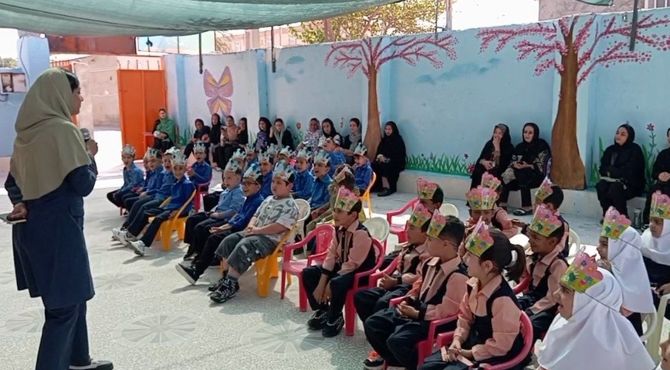 جشن شکوفه‌ها و غنچه ها، تولد دانش و امید در مدرسه