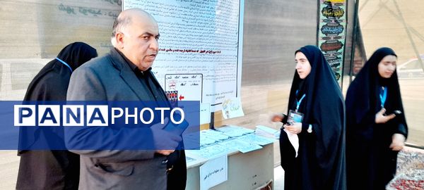 برپایی غرفه فرهنگی هنری موکب حضرت قاسم ابن الحسن(ع) شهرستان هلیلان