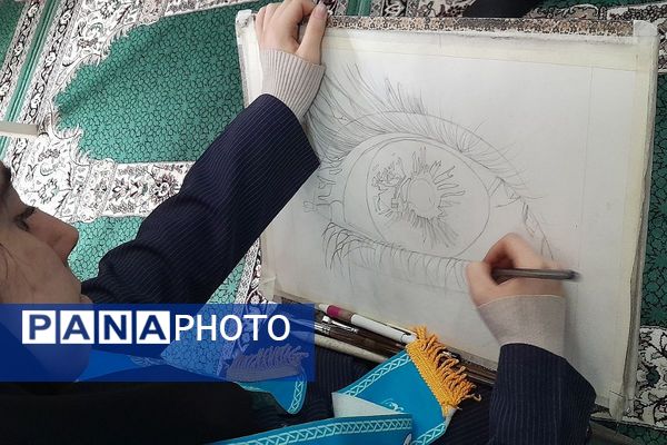 جلوه خلاقیت دانش‌آموزان بنت‌الهدی در هفته «ماها»