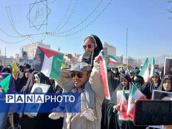 حضور پرشور مردم ولایت مدار مشهدی در راهپیمایی روز قدس